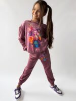 Welurowy komplet dla dziewczynki HUNTRIX RAINBOW - obrazek 7