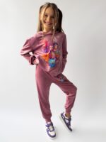 Welurowy komplet dla dziewczynki HUNTRIX RAINBOW