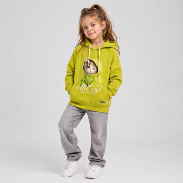 Bluza dziewczęca LALOCA KITTY PREMIUM